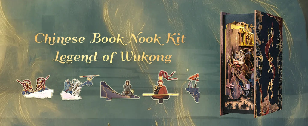 Chinese Style Book Nook Kit
