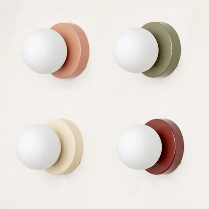 DotGlow — Colorful Globe LED Wall Sconce