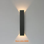 BladeGlow — Modern Outdoor LED Wall Sconce