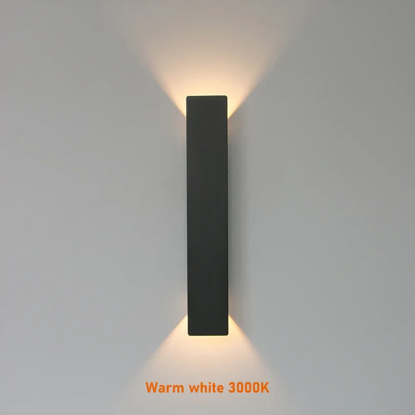 BladeGlow — Modern Outdoor LED Wall Sconce