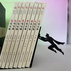 Superhero Metal Bookend Figurine – Desktop Book Storage