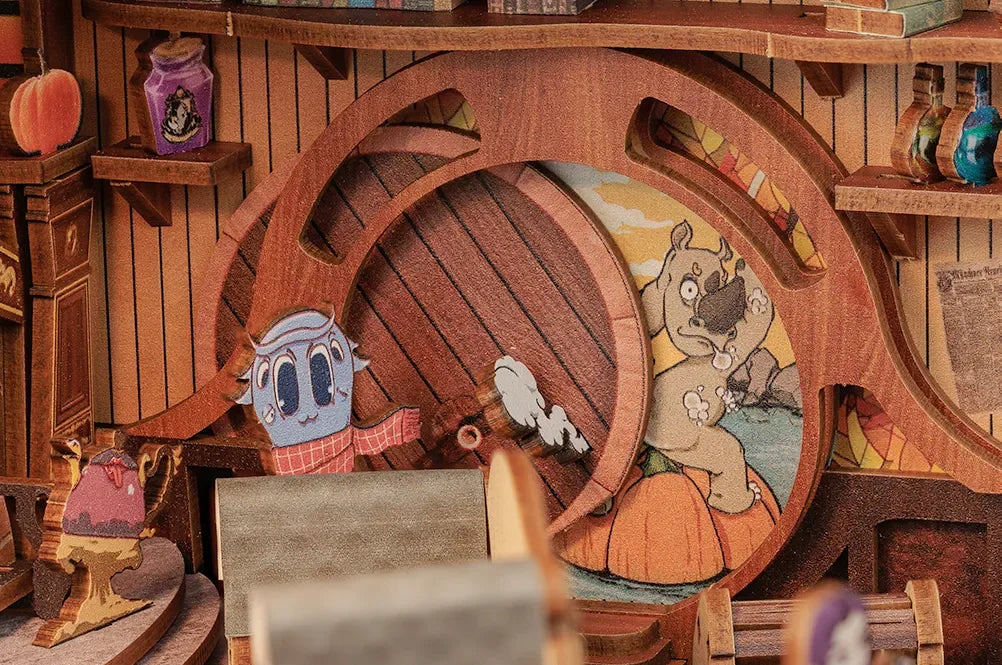 Fantastic Animal DIY Book Nook Kit