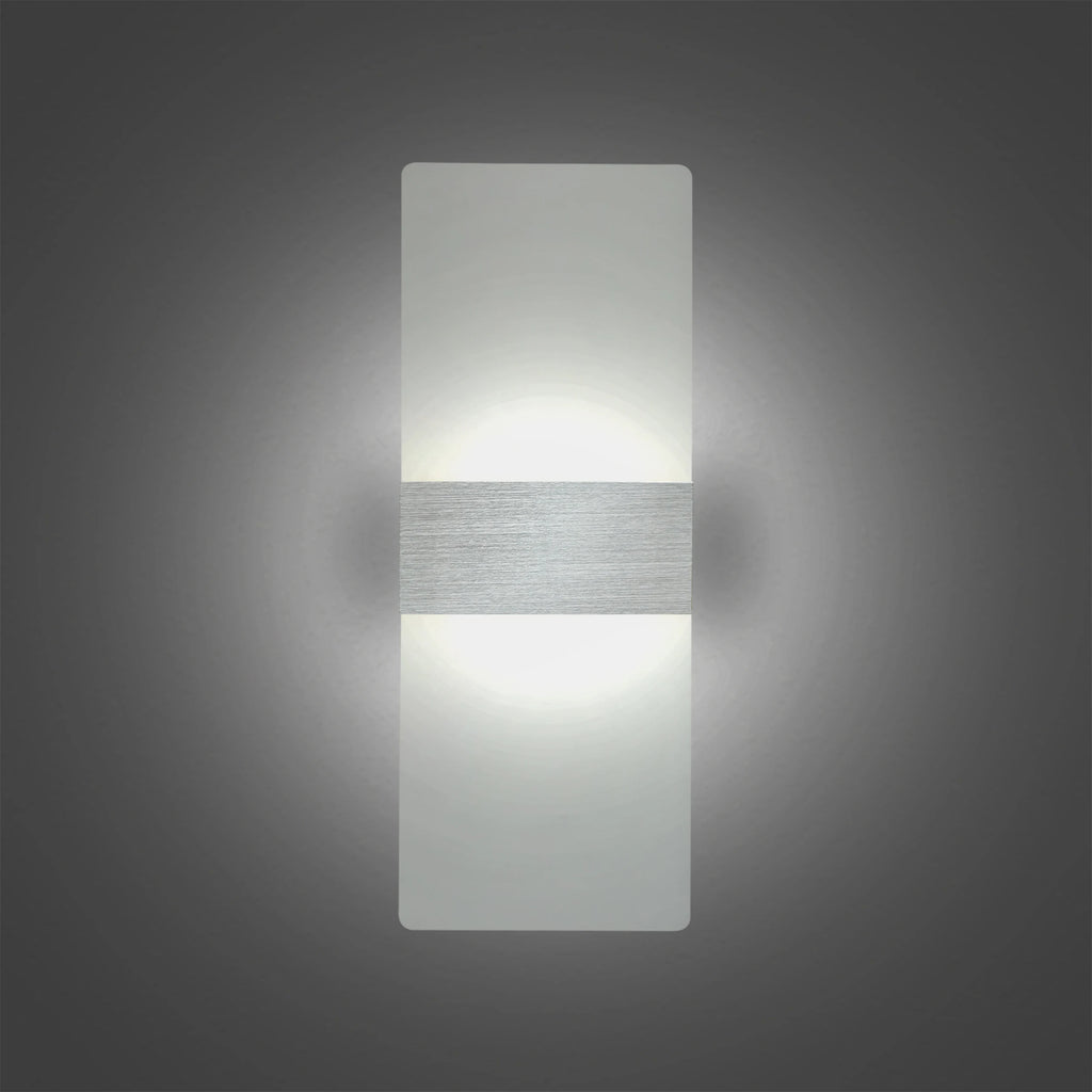PanelGlow — Frosted Acrylic LED Wall Sconce