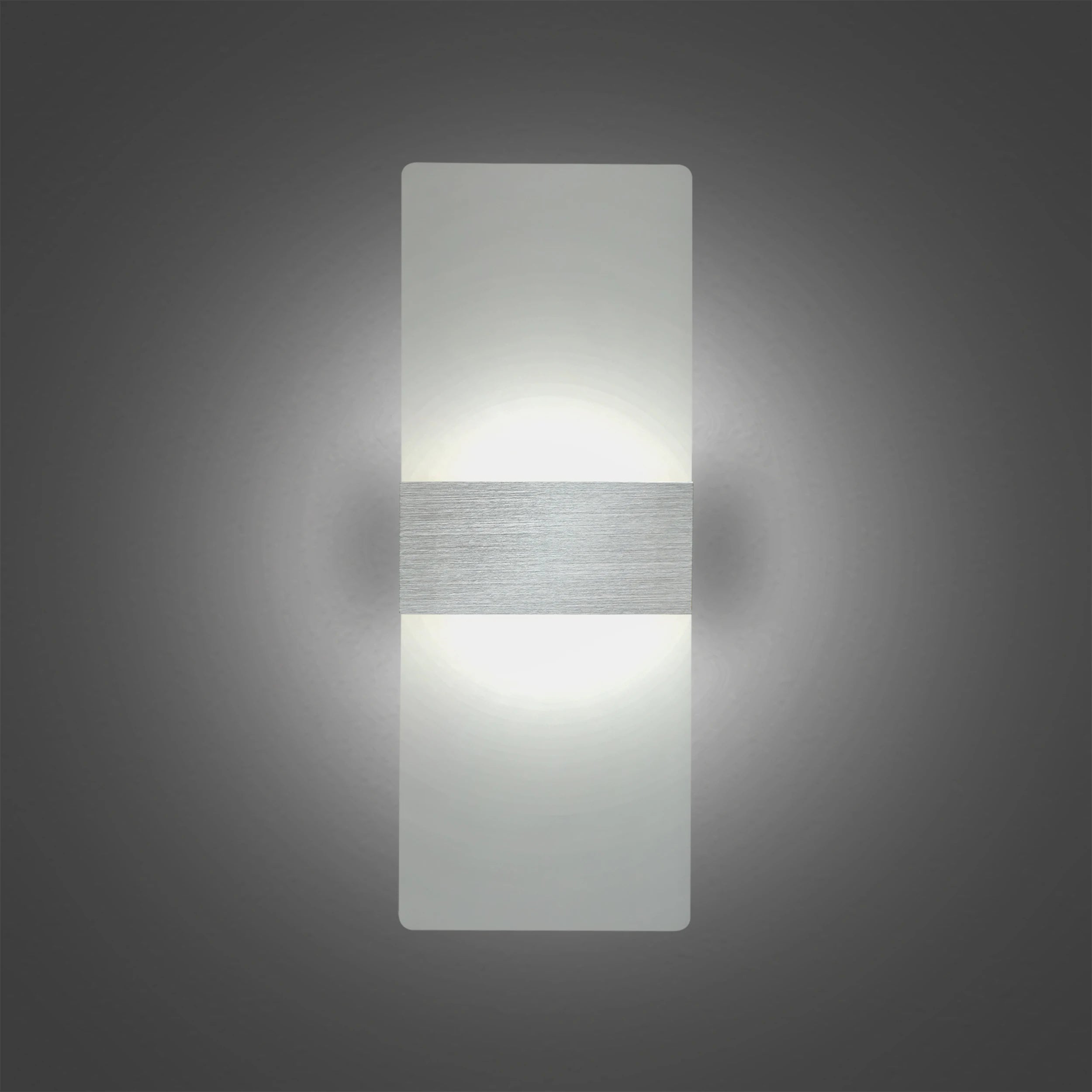 PanelGlow — Frosted Acrylic LED Wall Sconce