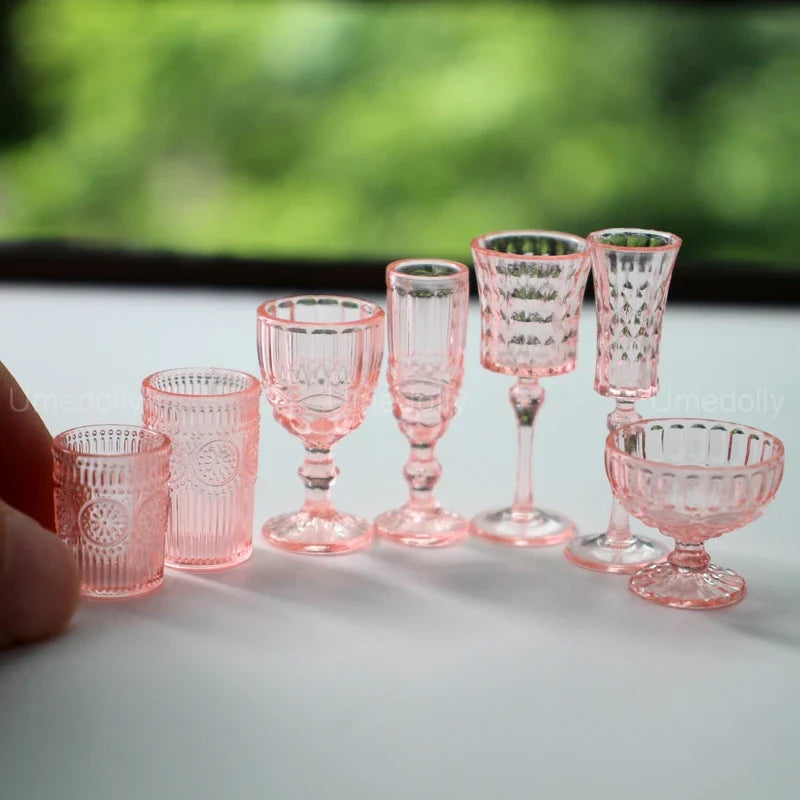 Dollhouse Glassware Set 1:6