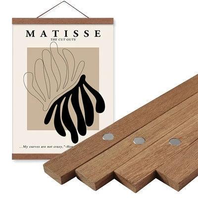 Magnetic Wooden Frame for Prints