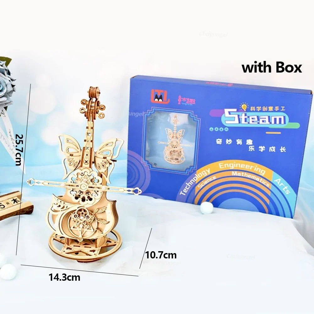 Cello Violin Music Box Kit