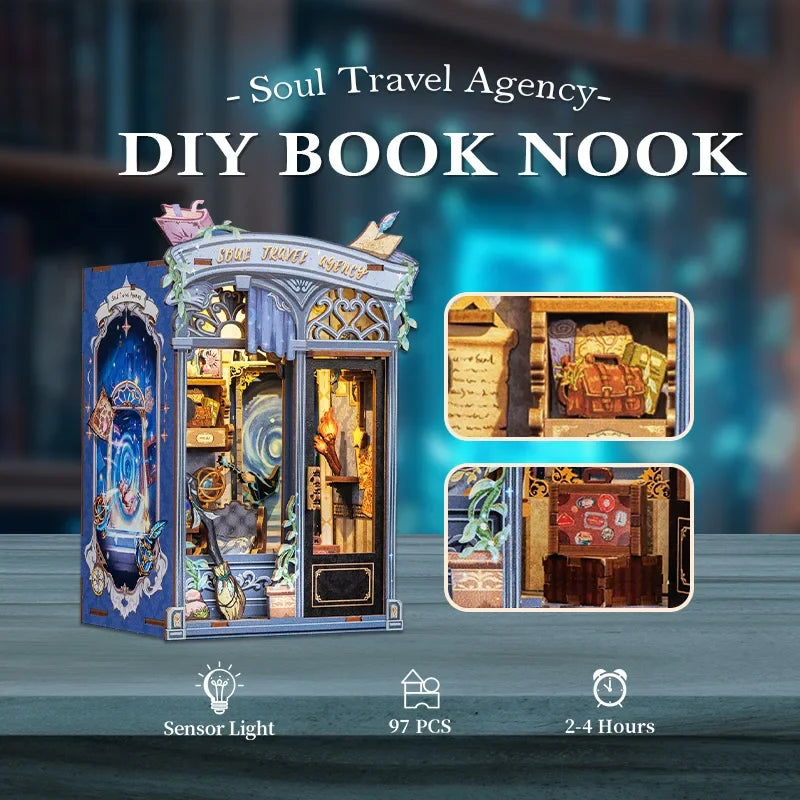 Soul Travel Agency DIY Book Nook Kit