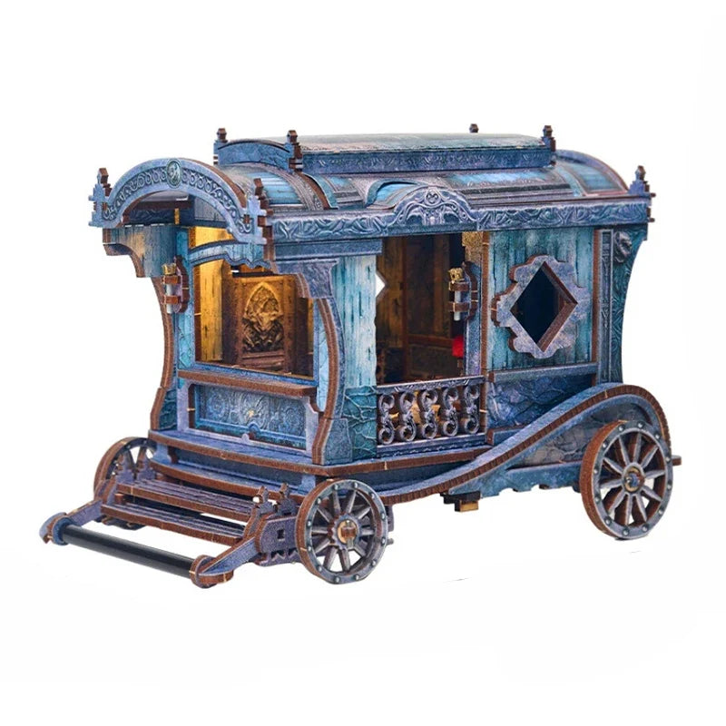 Onyx Dragon Carriage DIY Miniature House Kit