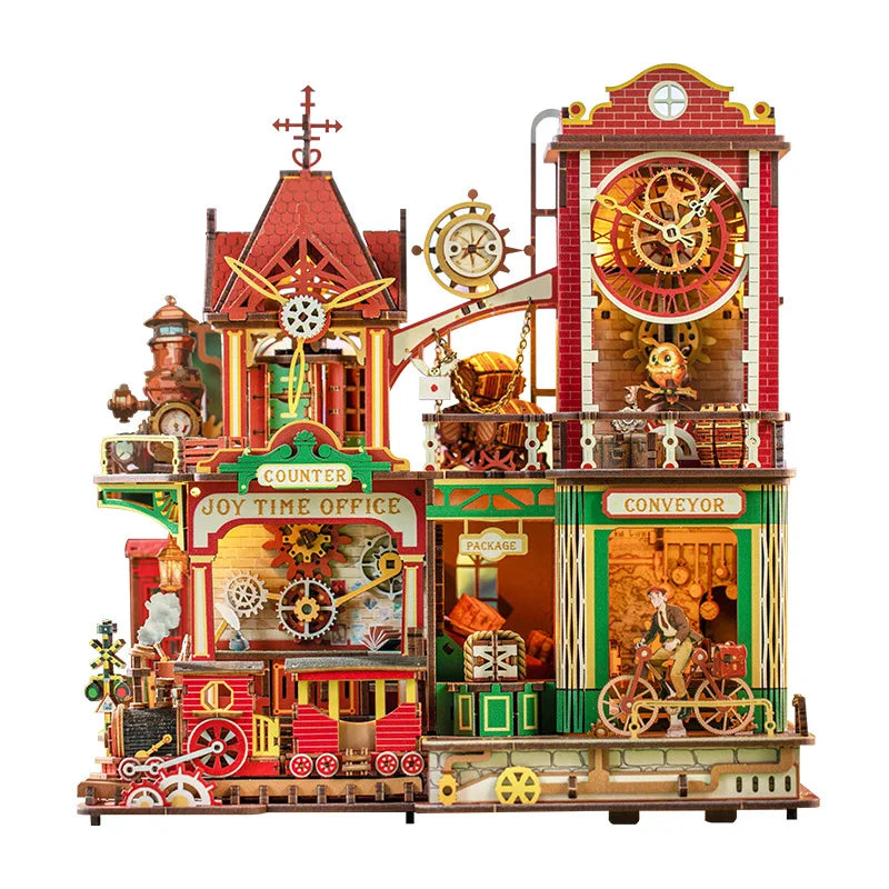 Joey's Time Post Office DIY Miniature House Kit