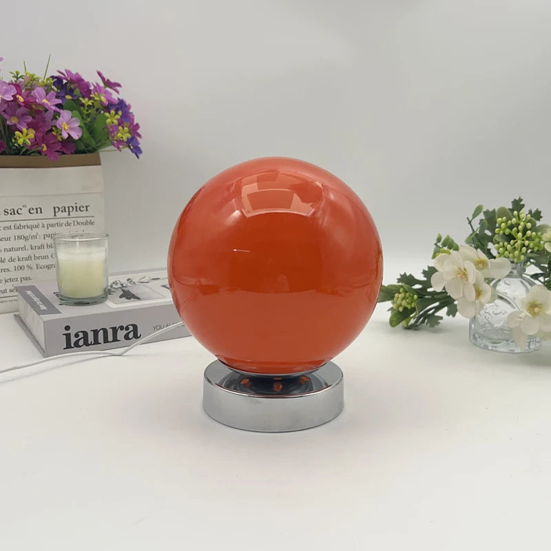 OrbGlow — Vintage Glass Globe Table Lamp