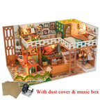 Bohemian Loft DIY Miniature House Kit