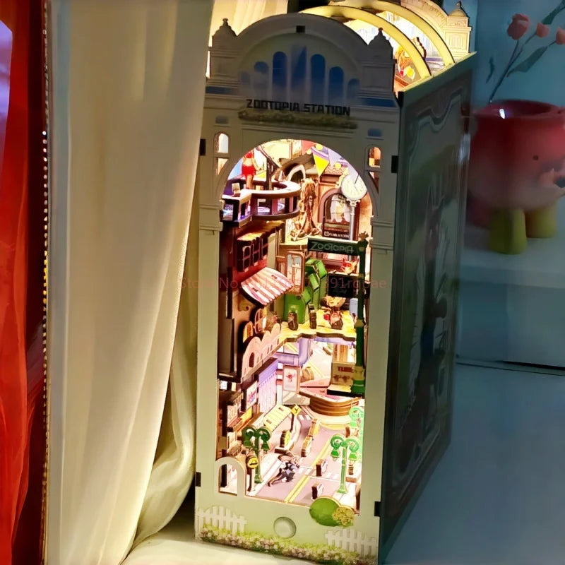 Zootopia DIY Miniature House Kit