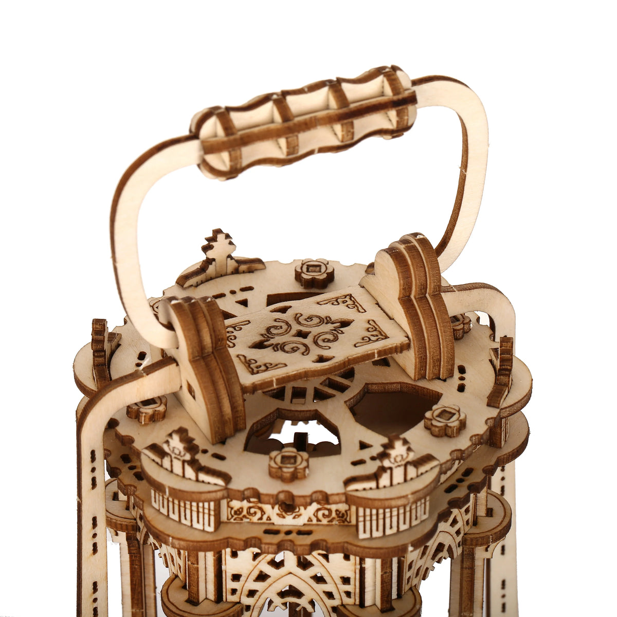 Tang Lantern DIY 3D Wooden Puzzle Kit