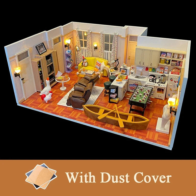 Monicas Apartment DIY Book Nook Kit