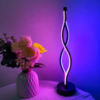 WaveGlow — Sculptural Infinity LED Table Lamp