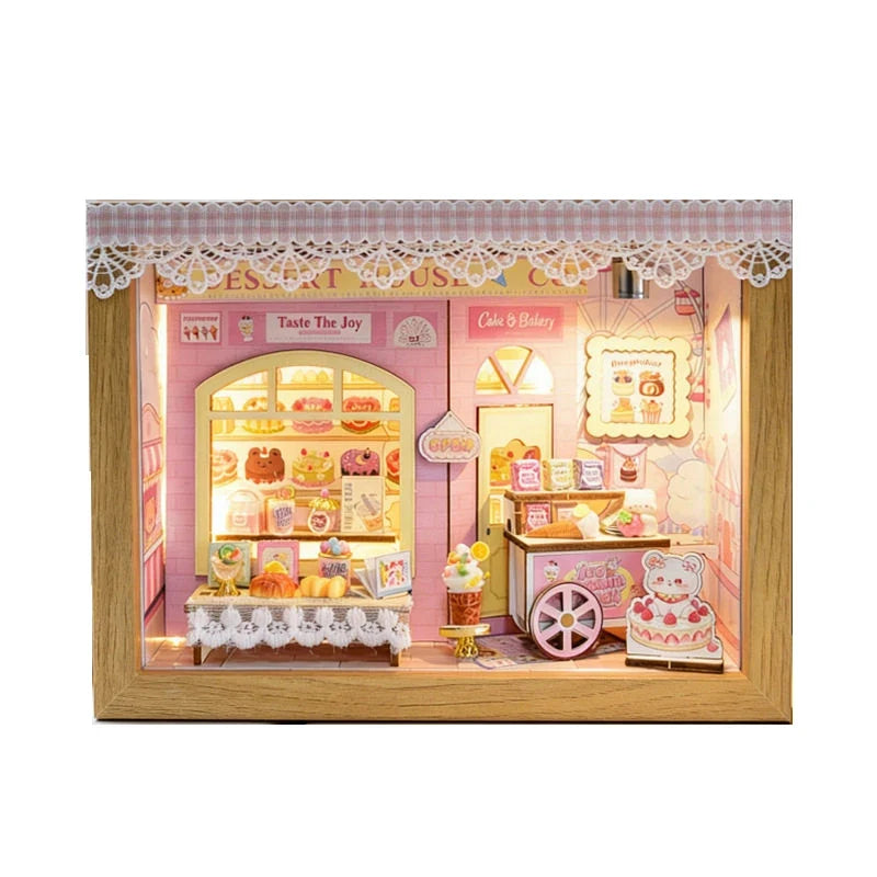 Dessert Store DIY Miniature House Kit