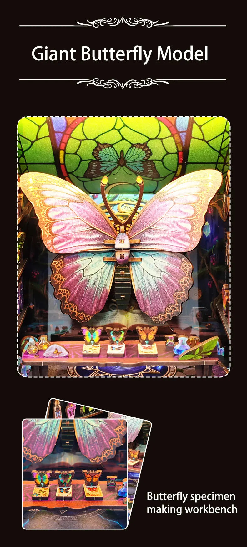 Butterfly Room DIY Miniature House Kit