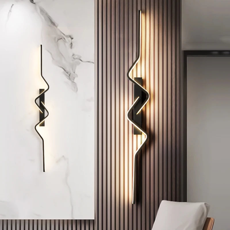 ZigGlow — Modern Sculptural LED Wall Sconce