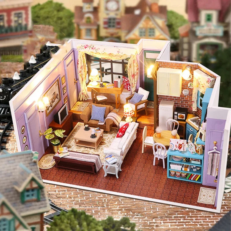 Monicas Apartment DIY Book Nook Kit