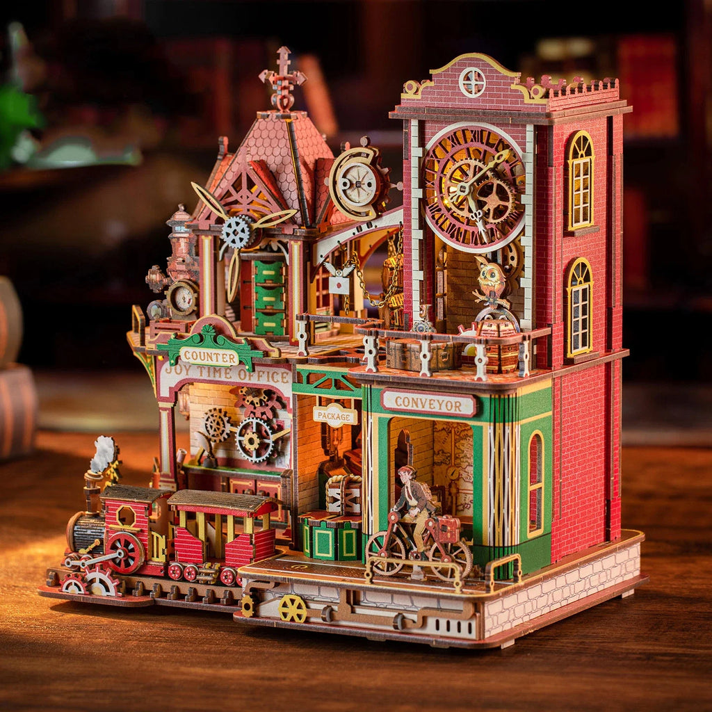 Joey's Time Post Office DIY Miniature House Kit
