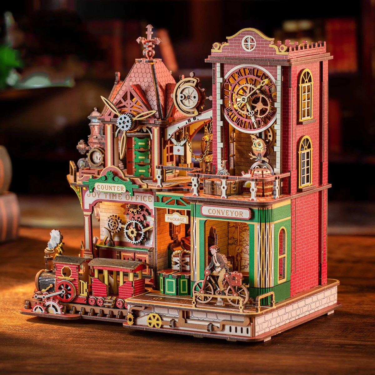 Joey's Time Post Office DIY Miniature House Kit