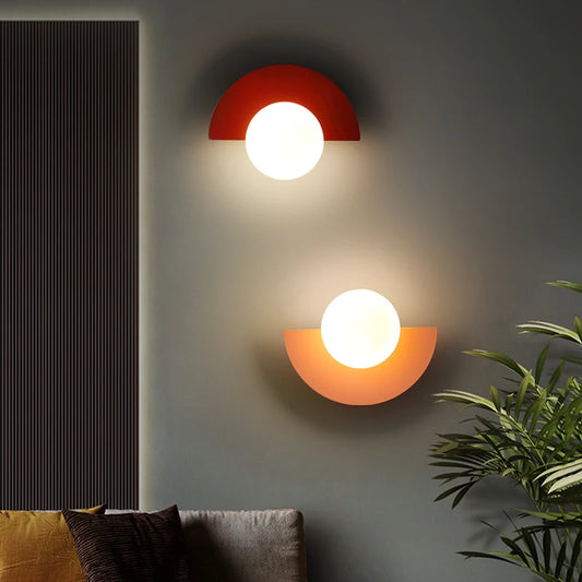 CradleGlow — Moon Globe LED Wall Sconce