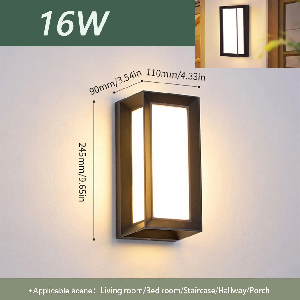 SentryGlow — Outdoor Motion Sensor Wall Light