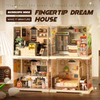 Store Bedroom Kitchen DIY Miniature House Kit