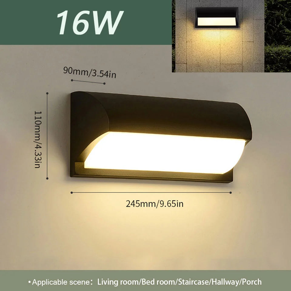 SentryGlow — Outdoor Motion Sensor Wall Light