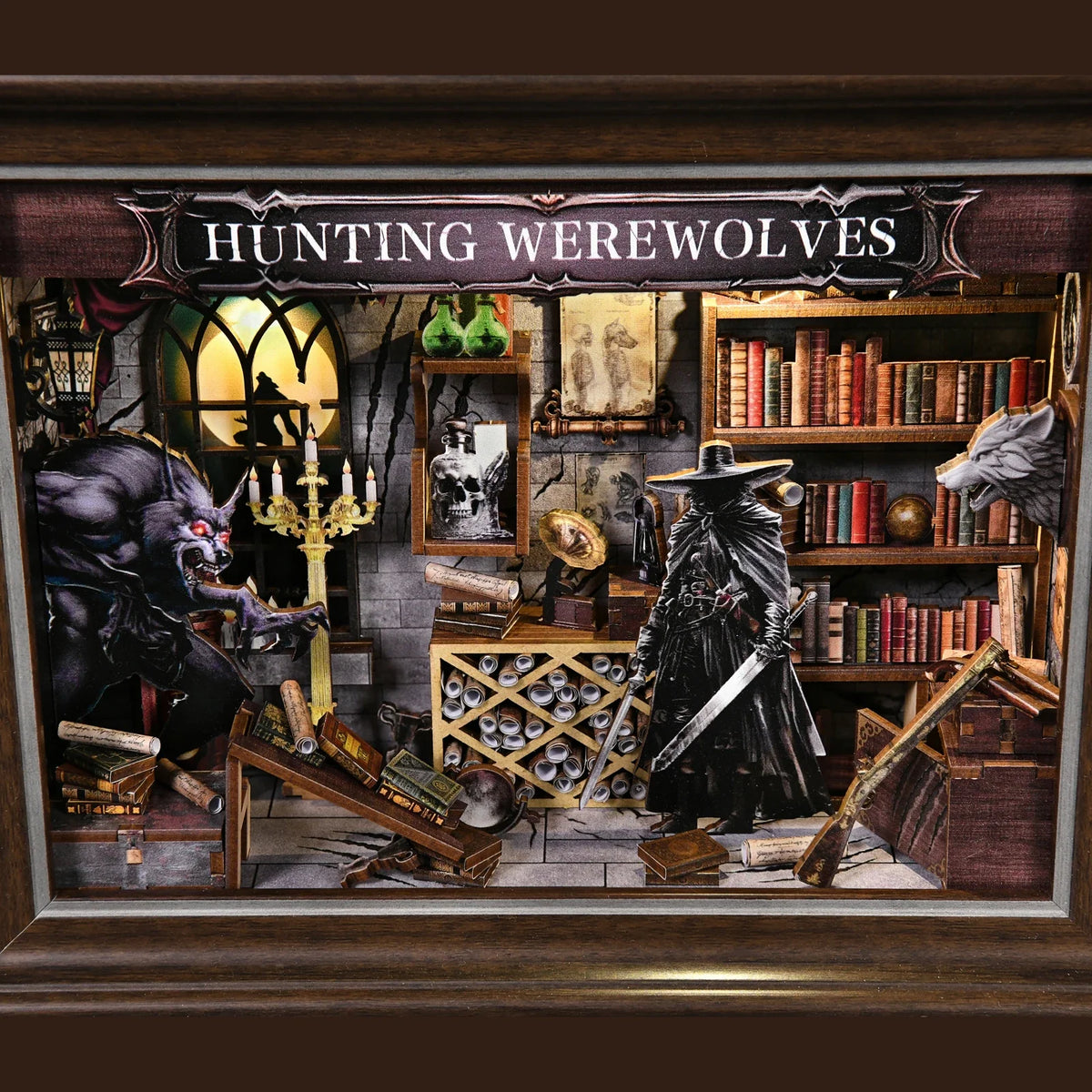 Werewolf Hunter DIY Book Nook Kit