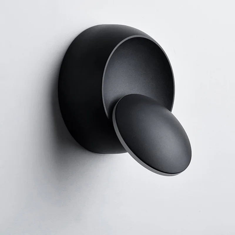 LunaGlow — Rotating Dome LED Wall Sconce