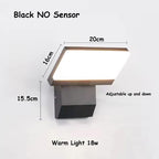 VisorGlow — Adjustable Outdoor Motion Sensor Wall Light