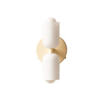 Creamy Glow Matt White Wall Lamp