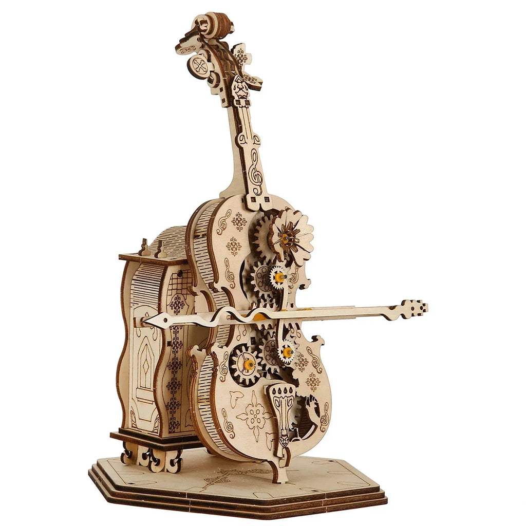 Violoncello DIY 3D Wooden Puzzle Kit