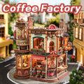 Coffee Factory DIY Miniature House Kit