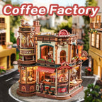 Coffee Factory DIY Miniature House Kit
