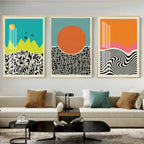 Modern Bright Colors Prints