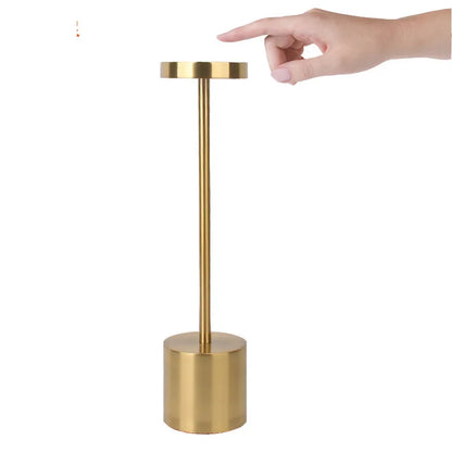 PillarGlow — Cordless LED Table Lamp with Touch Dimmer