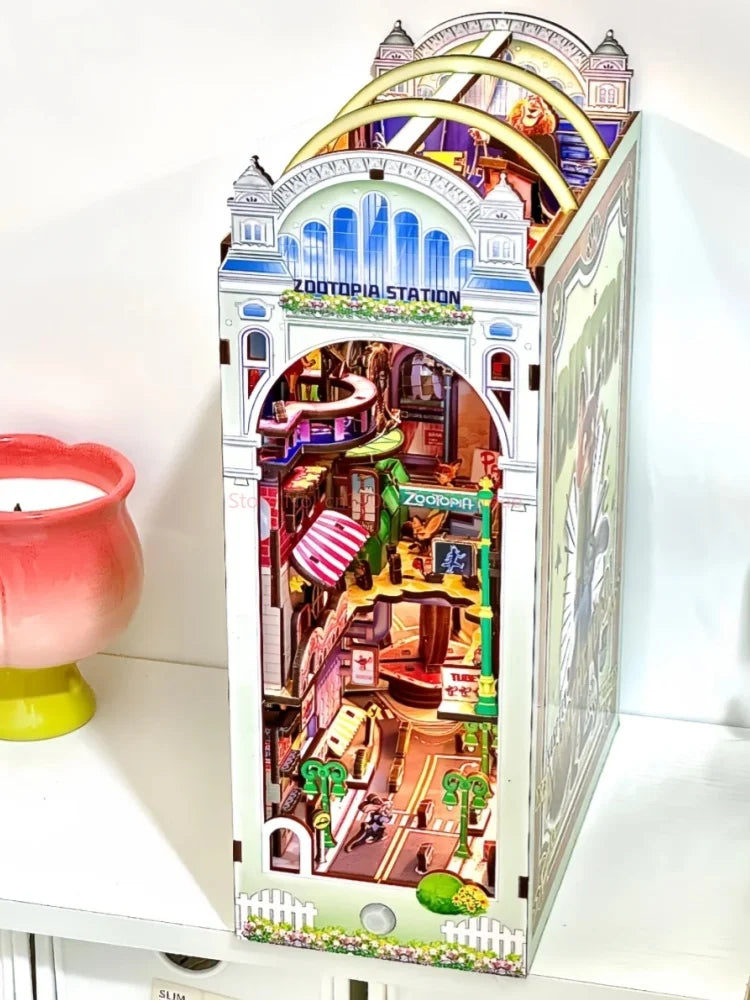 Zootopia DIY Miniature House Kit