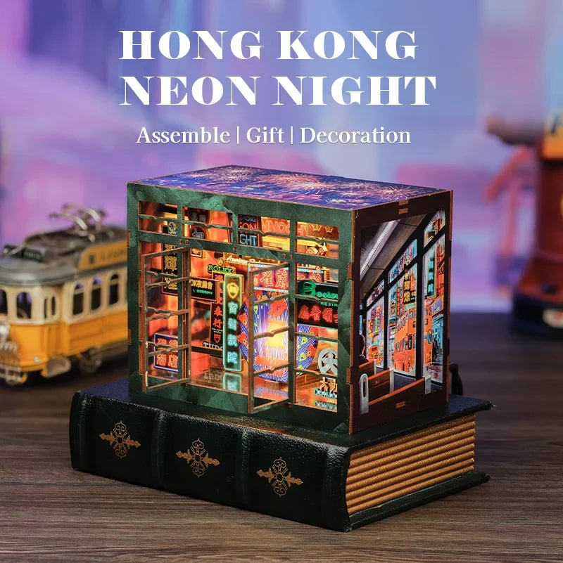 Christmas Party DIY Book Nook Kit
