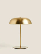 DomeGlow — Rechargeable Touch Reading Lamp with Marble Base