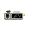 MoodGlow Desk Clock — Temperature & Humidity Display with Retro Character Design