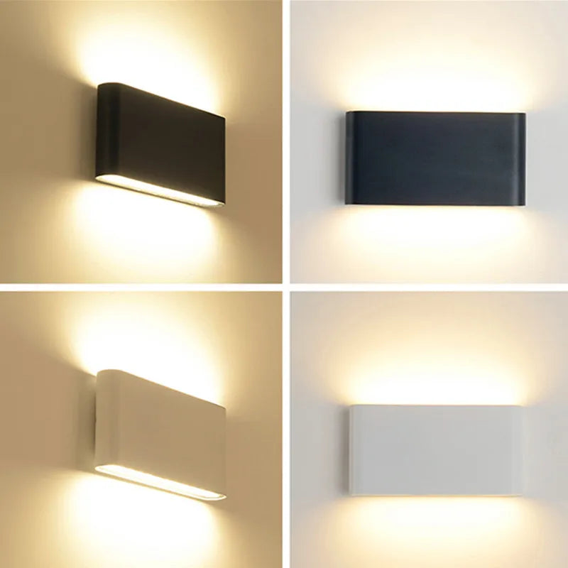 PillowGlow — Rounded Outdoor LED Wall Sconce