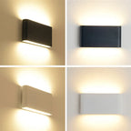 PillowGlow — Rounded Outdoor LED Wall Sconce