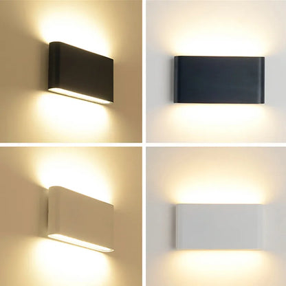 PillowGlow — Rounded Outdoor LED Wall Sconce