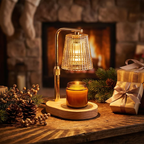 Candle Warmer Lamp with Timer and Dimmer, Electric Candle Warmer for Jar Candles, Adjustable Height