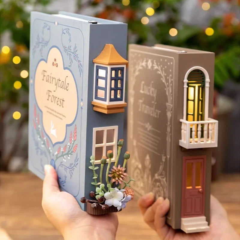 Fake Books Holders DIY Book Nook Kit