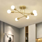 OrbitGlow — Mid-Century Sputnik Ceiling Light