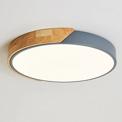 SlimGlow Ultra-Thin LED Ceiling Light — Flush Mount, 3 Colors, Multiple Sizes & Finishes